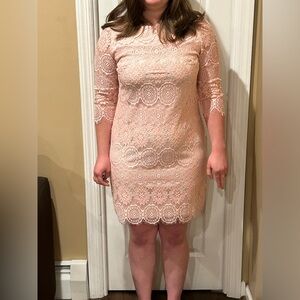 Jessica Howard Pink Evening Dress
